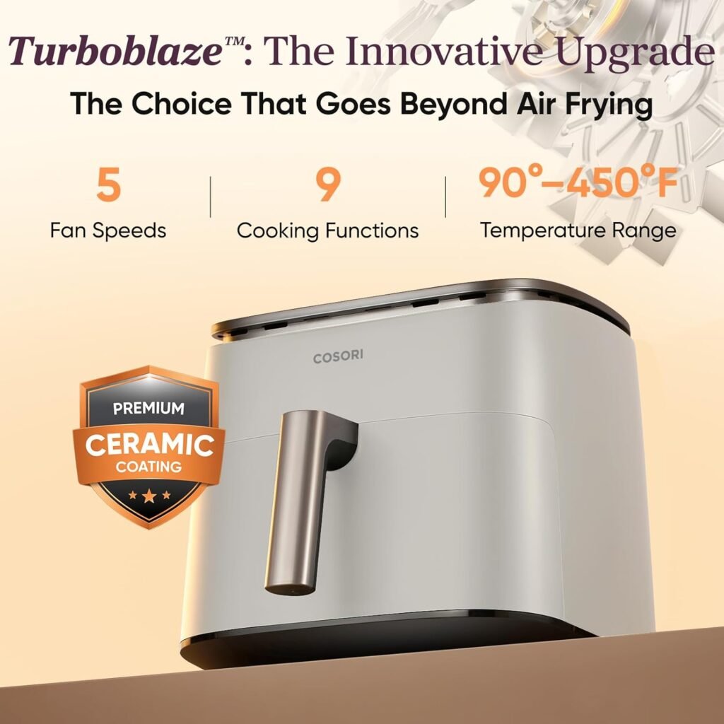Cosori 9-in-1 TurboBlaze Air Fryer 6 Qt home3
