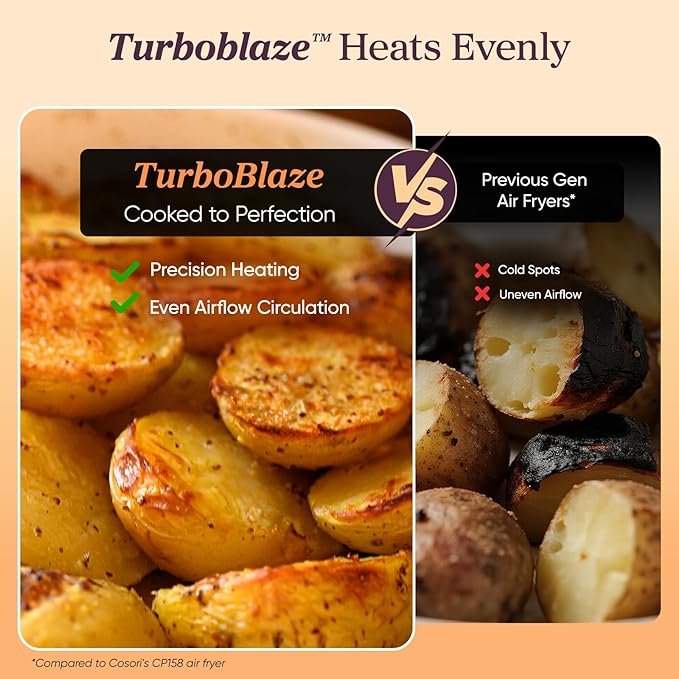 Cosori 9-in-1 TurboBlaze Air Fryer 6 Qt home5