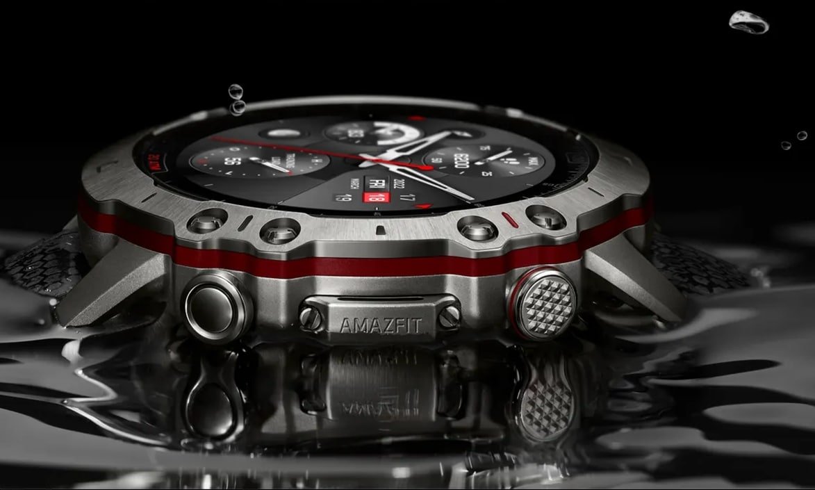 Amazfit Falcon smartwatch product-only side profile