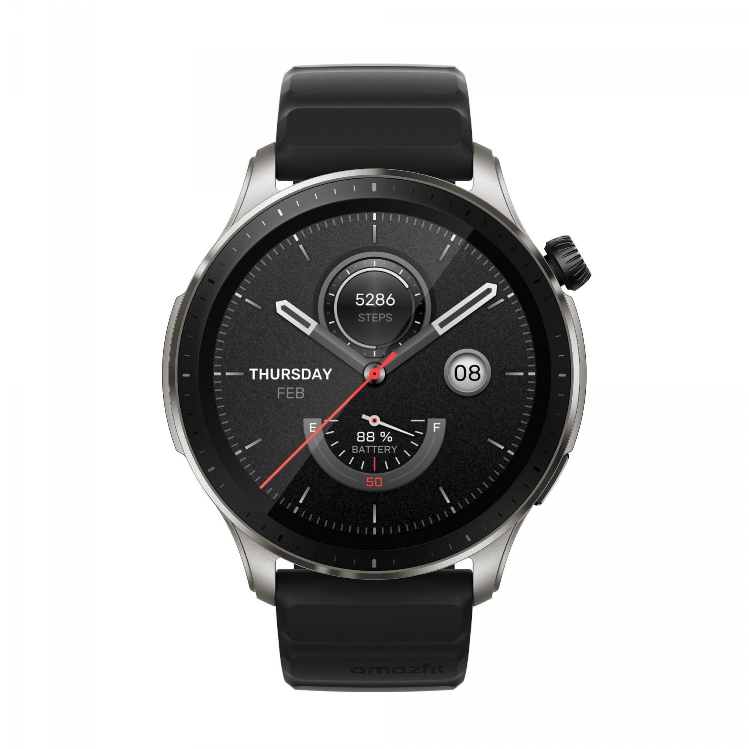 Amazfit GTR 4 smartwatch front product-only view