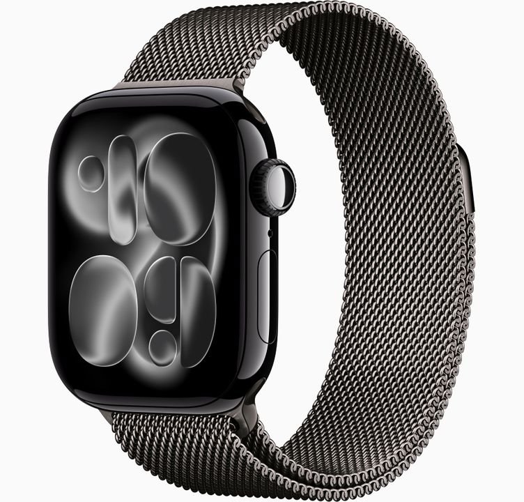 Apple Watch Series 11 Smartwatch Review: 24-Hour Battery, Sleep Score & ECG Apple Watch Series 11 smartwatch product-only Milanese Loop angle