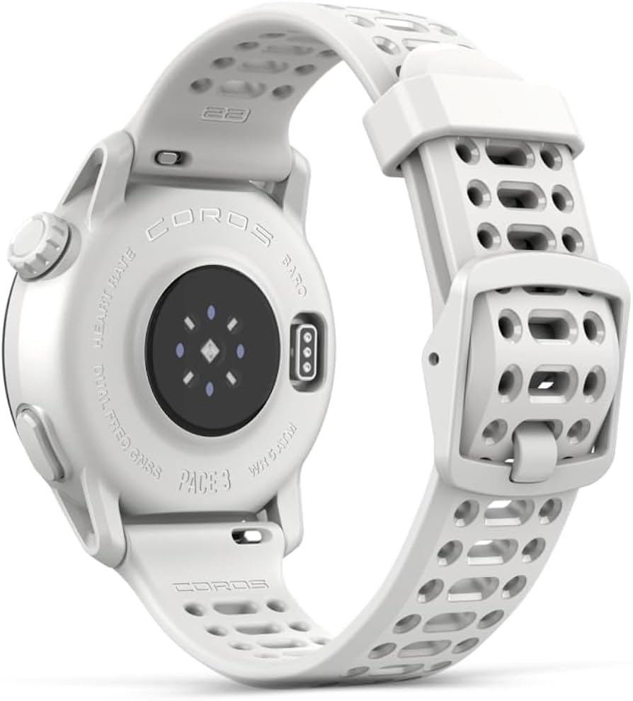 COROS PACE 3 Smartwatch Review: 15-Day Battery, Dual-Frequency GPS & Training Tools COROS PACE 3 smartwatch product-only front display view