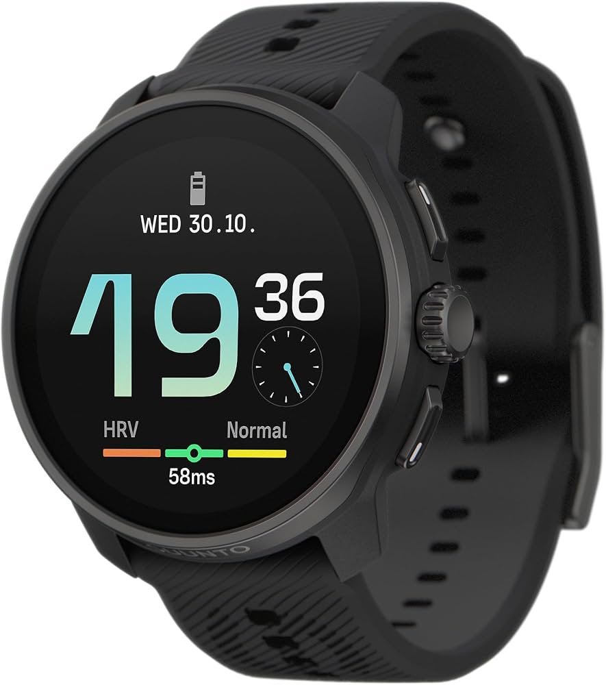 Suunto Race S smartwatch product-only front All Black view